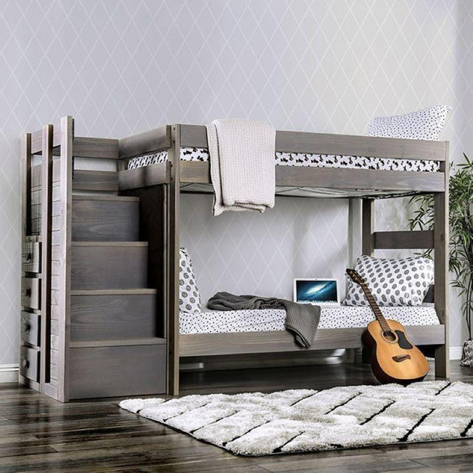 AMPELIOS Twin/Twin Bunk Bed Landhill Beds