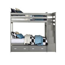 Load image into Gallery viewer, Allentown Twin/Twin Bunk Bed w/Storage Ladder &amp; Trundle ACME