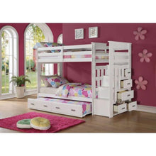 Load image into Gallery viewer, Allentown Twin/Twin Bunk Bed w/Storage Ladder &amp; Trundle ACME
