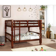 Load image into Gallery viewer, Bengali Cottage Solid Wood Bunk Bed Furniture of America