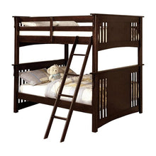 Load image into Gallery viewer, Beyer Cottage Solid Wood Bunk Bed in Dark Walnut Landhill Beds