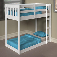Load image into Gallery viewer, Carter Twin Over Twin Low Mission Bunk Bed Chelsea