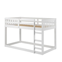 Load image into Gallery viewer, Carter Twin Over Twin Low Mission Bunk Bed Chelsea