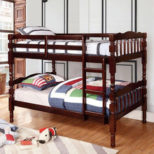 Load image into Gallery viewer, Catalina Cottage Solid Wood Bunk Bed Furniture of America