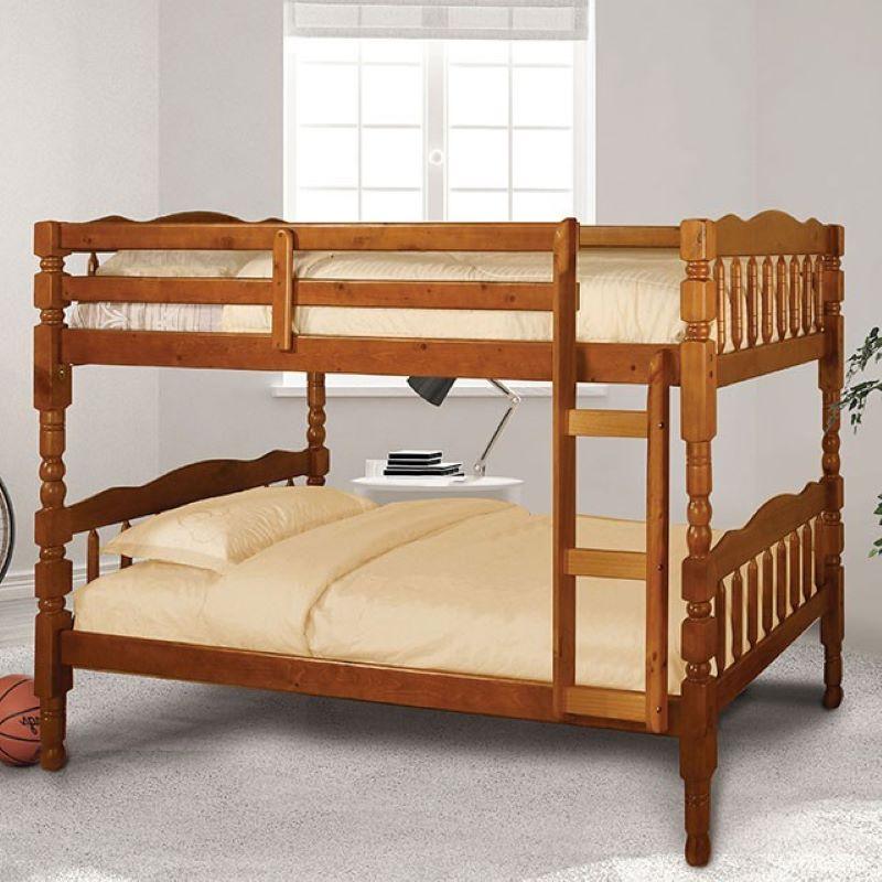 Catalina Cottage Solid Wood Bunk Bed Furniture of America