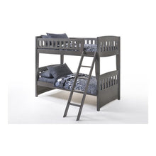 Load image into Gallery viewer, Cinnamon  Twin/Twin Bunk Bed Night &amp; Day