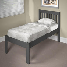 Load image into Gallery viewer, Dylan Twin Single Bed in Dark Gray Chelsea