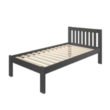 Load image into Gallery viewer, Dylan Twin Single Bed in Dark Gray Chelsea