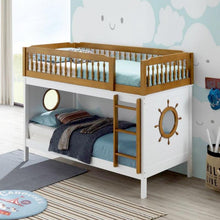 Load image into Gallery viewer, Farah Bunk Bed in Oak &amp; White ACME