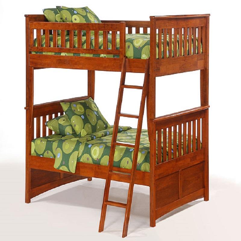 Ginger Full/Full Bunk Bed Night & Day