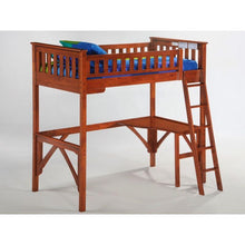 Load image into Gallery viewer, Ginger Full Size Loft Bed without Desk Night &amp; Day