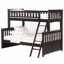 Load image into Gallery viewer, Ginger Twin/Full Bunk Bed Night &amp; Day