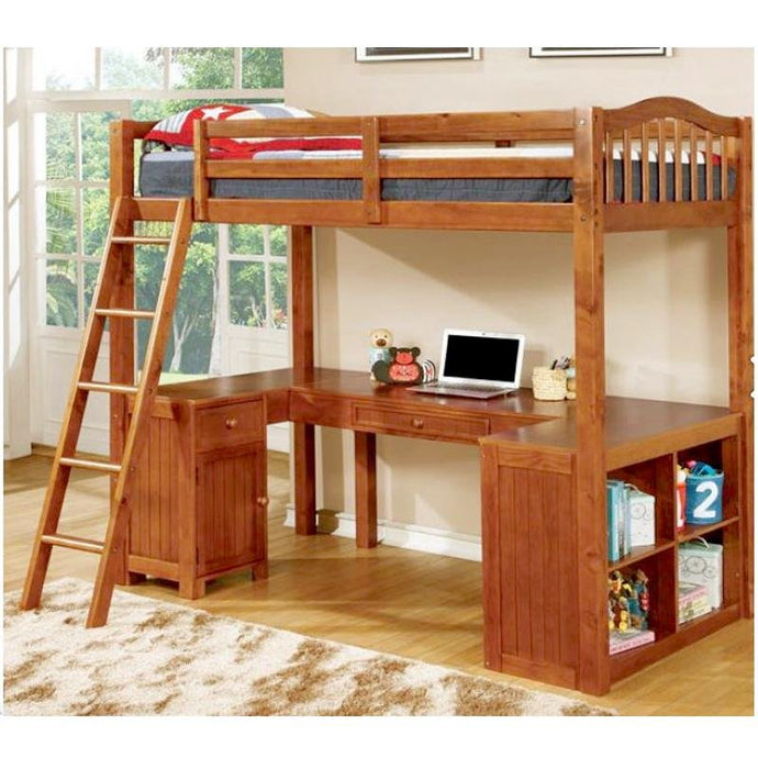 Gliba Cottage Solid Wood Loft Bed Landhill Beds