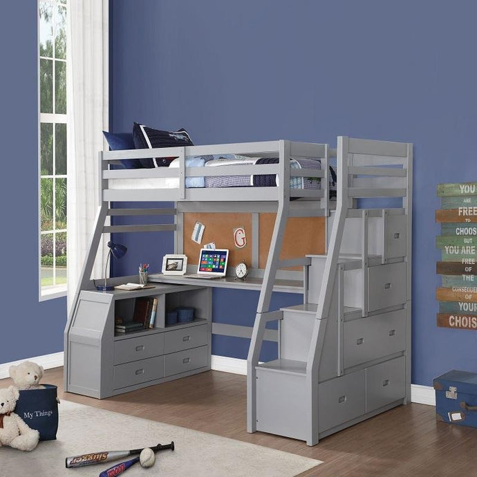 Jason II Loft Bed & Storage Ladder ACME