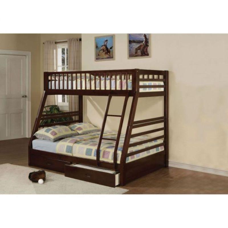 Jason Twin/Full Bunk Bed with Drawers ACME