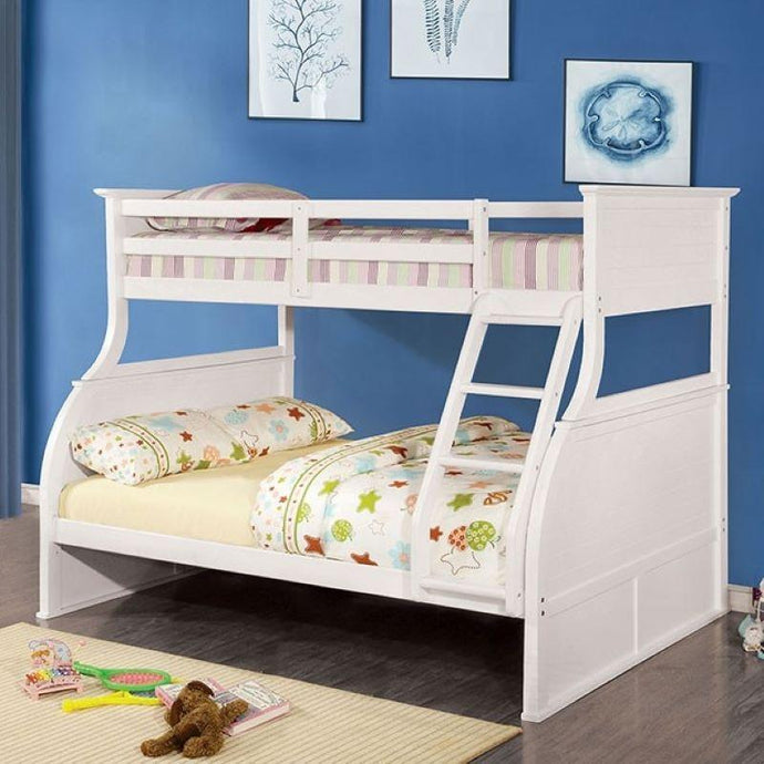 Jayly Cottage Solid Wood Bunk Bed Furniture of America