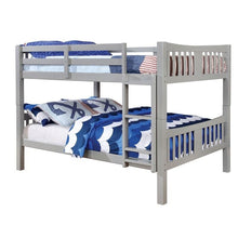 Load image into Gallery viewer, Khanjari Transitional Solid Wood Full/Full Bunk Bed Landhill Beds