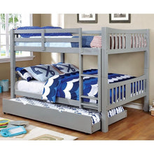 Load image into Gallery viewer, Khanjari Transitional Solid Wood Full/Full Bunk Bed Landhill Beds