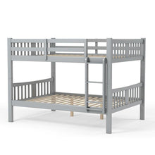 Load image into Gallery viewer, Khanjari Transitional Solid Wood Full/Full Bunk Bed Landhill Beds