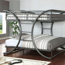 Load image into Gallery viewer, LEXIS Full/Full Metal Bunk Bed Furniture of America