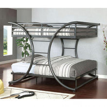 Load image into Gallery viewer, LEXIS Full/Full Metal Bunk Bed Furniture of America