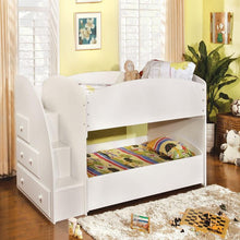Load image into Gallery viewer, Marconi Contemporary Solid Wood Bunk Bed Furniture of America