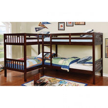 Load image into Gallery viewer, Marquette Quadruple Twin Bunk Bed Landhill Beds
