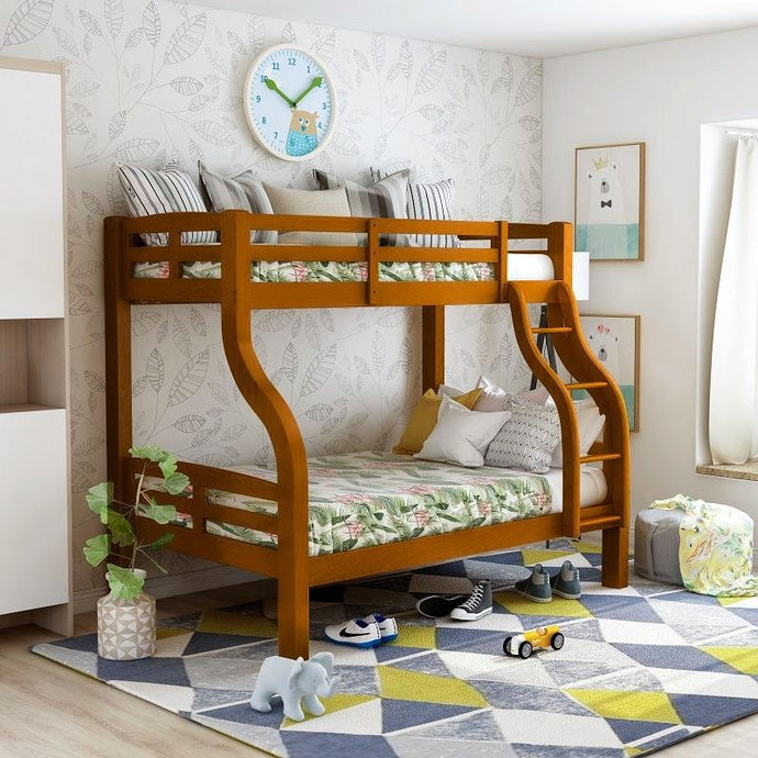 Mazza Transitional Solid Wood Bunk Bed Landhill Beds