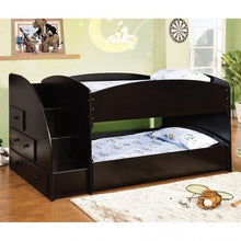 Load image into Gallery viewer, Merritt Contemporary Solid Wood Bunk Bed Furniture of America