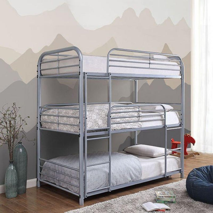 OPAL Twin/Twin/Twin Bunk Bed Furniture of America