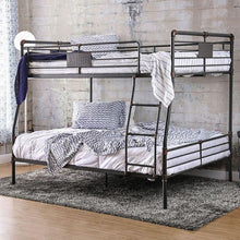 Load image into Gallery viewer, Olga Industrial Metal Bunk Bed Furniture of America