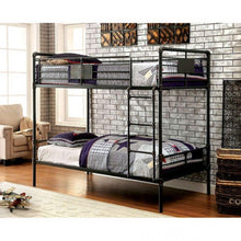 Load image into Gallery viewer, Olga Industrial Metal Bunk Bed Furniture of America
