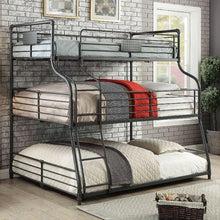 Load image into Gallery viewer, Olga Industrial Metal Twin/Full/Queen Bunk Bed Furniture of America
