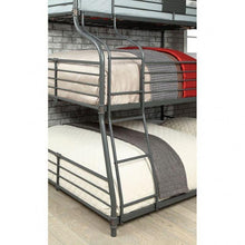 Load image into Gallery viewer, Olga Industrial Metal Twin/Full/Queen Bunk Bed Furniture of America