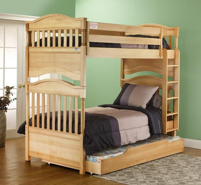 Orbelle Contemporary Twin over Twin Bunk Bed Orbelle