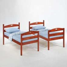 Load image into Gallery viewer, Sesame Twin/Twin Bunk Bed Night &amp; Day