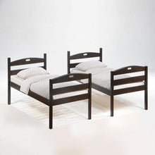 Load image into Gallery viewer, Sesame Twin/Twin Bunk Bed Night &amp; Day