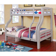 Load image into Gallery viewer, Solpine Transitional Twin/Full Solid Wood Bunk Bed Furniture of America