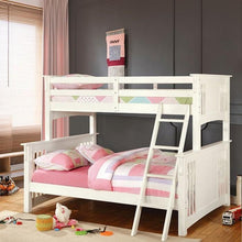 Load image into Gallery viewer, Spring Creek Cottage Solid Wood Twin/Full Bunk Bed Furniture of America