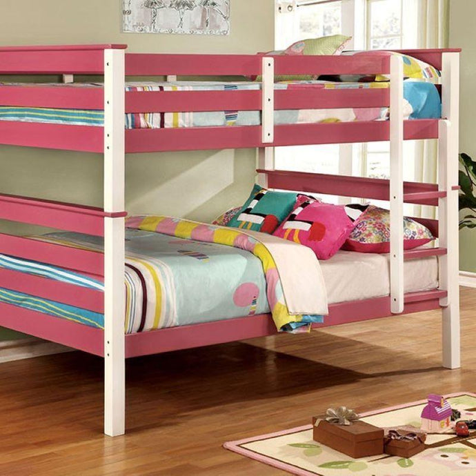 Syrinna Transitional Solid Wood Bunk Bed Furniture of America
