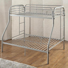 Load image into Gallery viewer, Teledona Transitional Metal Twin over Full Bunk Bed Furniture of America