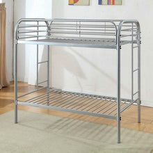 Load image into Gallery viewer, Teledona Transitional Metal Twin over Twin Bunk Bed Furniture of America