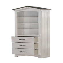 Load image into Gallery viewer, Tree House Bookcase, Weathered White &amp; Washed Gray ACME