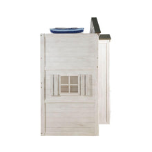 Load image into Gallery viewer, Tree House Loft Bed Twin Size, Weathered White &amp; Washed Gray ACME