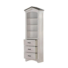 Load image into Gallery viewer, Tree House Loft Bed Twin Size, Weathered White &amp; Washed Gray ACME