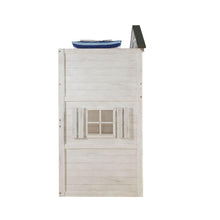 Load image into Gallery viewer, Tree House Loft Bed Twin Size, Weathered White &amp; Washed Gray ACME