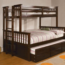 Load image into Gallery viewer, UNIVERSITY Twin/Full Bunk Bed Furniture of America