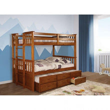 Load image into Gallery viewer, UNIVERSITY Twin/Twin Bunk Bed Furniture of America